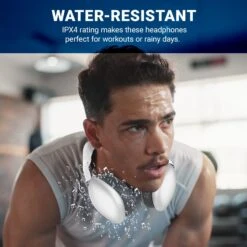 Kleva True Wireless Noise Cancelling Headphones Up To 23 Hours Battery Life - Kleva Range -Home Living Store over head headphones thumbnail 06