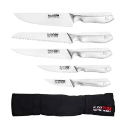 5 Piece Professional KlevaCut® Master Series - BONUS Knife Satchel - Kleva Range