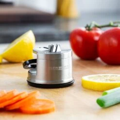 Kleva Sharp Pro® Knife Sharpener With Precision Honing Plate + Suction Base - Kleva Range 19 Kleva Sharp Pro® Knife Sharpener With Precision Honing Plate + Suction Base - Kleva Range -Home Living Store quality tungsten carbide precision honing sharpening steel