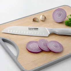 KlevaCut® Master Series Professional Santoku Knife - 18cm - Kleva Range -Home Living Store santoku knife thumbnail 03 1d4d5751 755b 4d4d 8b20 bd97fc0143cd