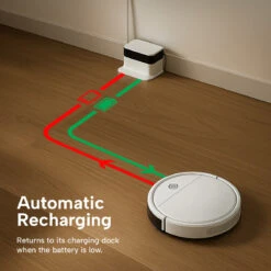 KRAPOF® Slim Robo Vac Super Quiet Robotic Vacuum Cleaner - Kleva Range -Home Living Store slim robo vac thumbnail 06