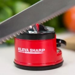 KlevaCut® Master Series 6pc Knife Set + Sharpener + Choice Of Knife Block Or Gift! - Kleva Range -Home Living Store world s best professional knife sharpener on tv 2x 9d6bf42c eeb6 46e5 8387 789198fa14b7
